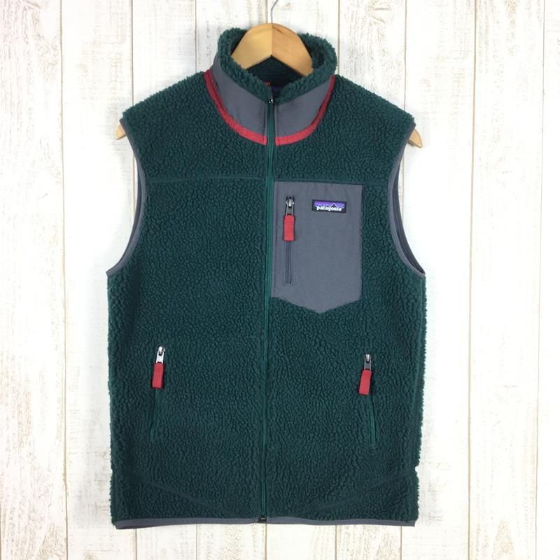 【Men's S グリーン系】 Patagonia ( パタゴニア ) クラシック レトロx ベスト Classic Retro X Vest 23048 International Men's PIGR フリース ベスト トップス ウェア