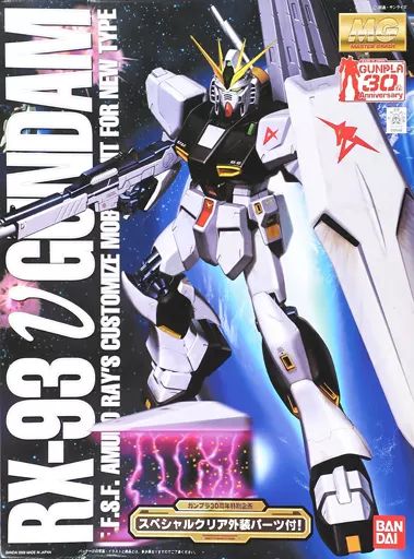 プラモデル 1|100 MG RX-93 νガンダム クリア外装パーツ付き 機動戦士ガンダム 逆襲のシャア 0161543