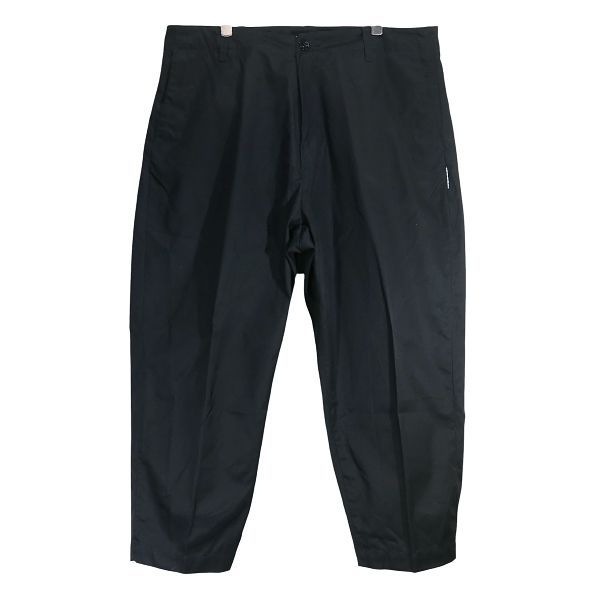 SEQUEL シークエル WEEKEND CHINO PANTS TYPE-CP ウィークエンド チノ パンツ タイプ クロップド ブラック 黒 ボトムス サイズXL aprk