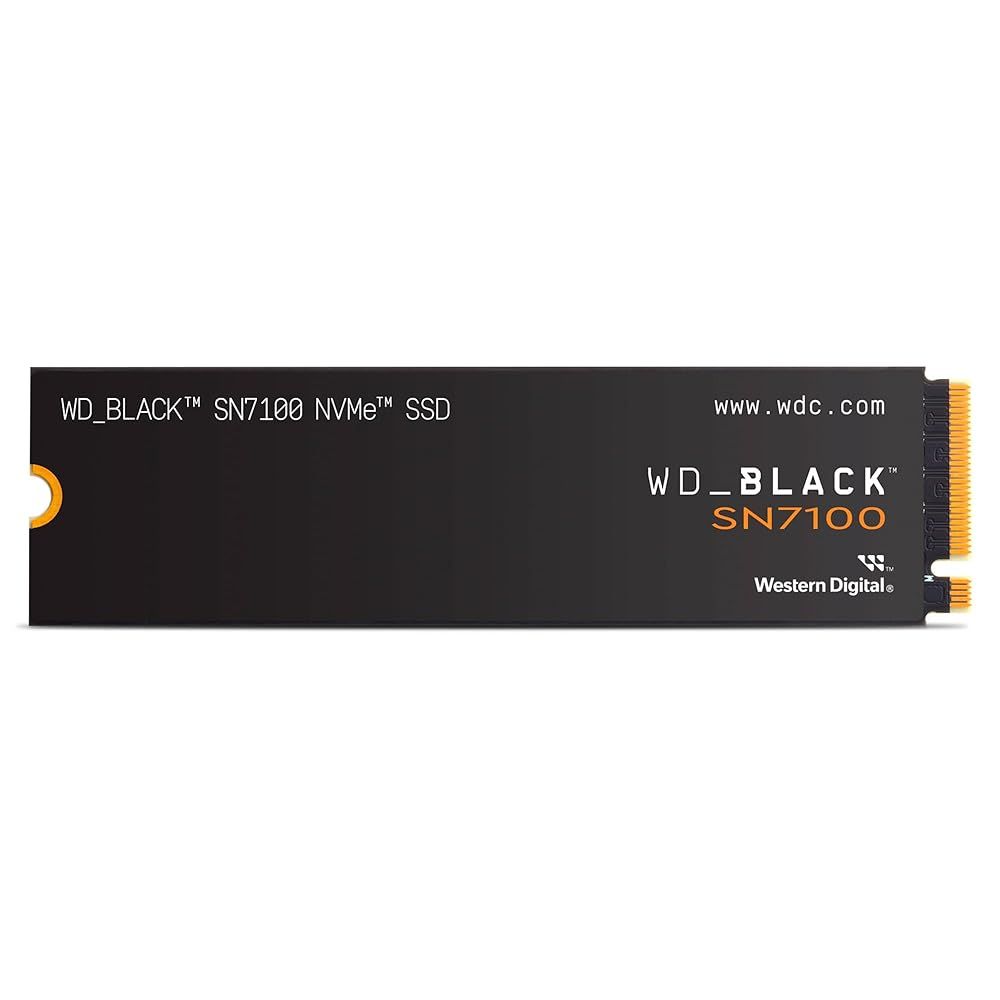 WD_BLACK 2TB SN7100 NVMe 内蔵ゲーミングSSD ソリッドステートドライブ - Gen4 PCIe M.2 2280 最大7 250MB|秒 - WDS200T4X0E