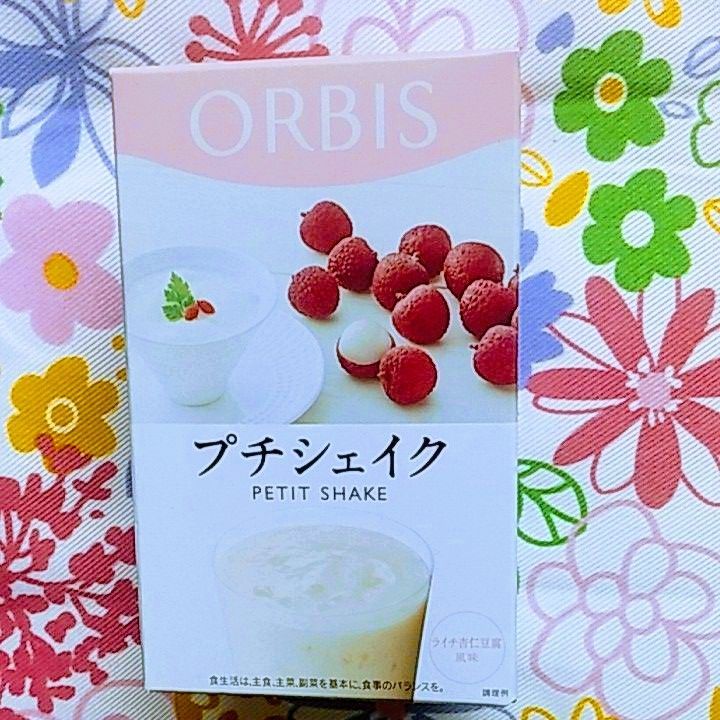 オルビス ★プチシェイク★ライチ杏仁豆腐風味　1箱7食分×4