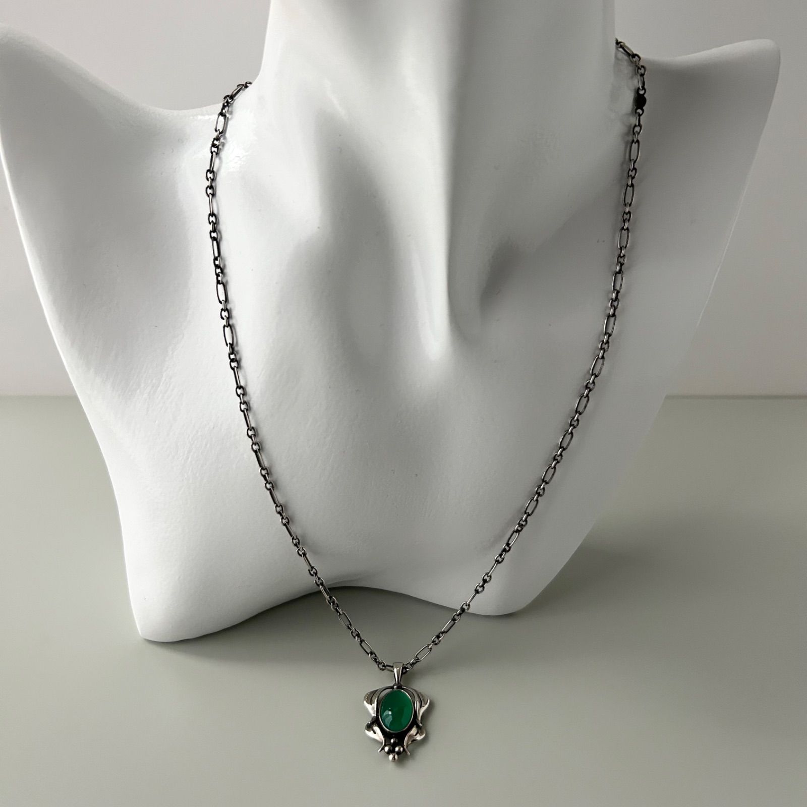 ジョージジェンセン アジア限定 ペンダント ネックレス 2015 グリーン