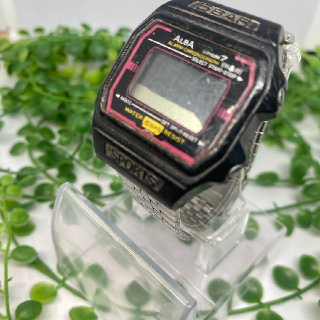 セイコー アルバ W307-4A10 SEIKO ALBA デジタル ヴィンテージ 腕時計 
