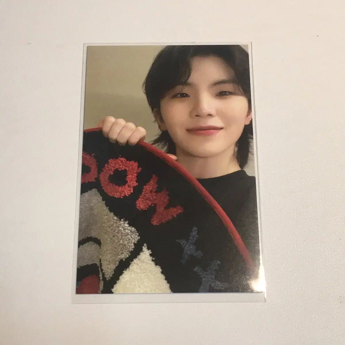 トレカ付き SEVENTEEN ウジ アーティストメイド ラグ トレカ付き