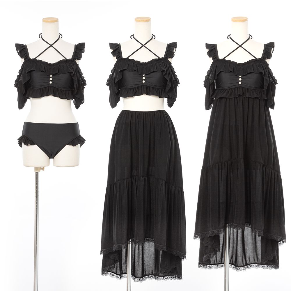 夢展望 ６ＷＡＹフィッシュテール 水着 水色 サックスブルー 夢展望公式 [新品未使用] 6WAYフィッシュテール水着