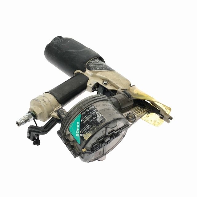 ☆中古品☆HITACHI 日立工機 50mm 常圧 ロール釘打機 NV50AJ ☆中古品☆HITACHI 日立工機 50mm 常圧 ロール釘打機 NV50AJ