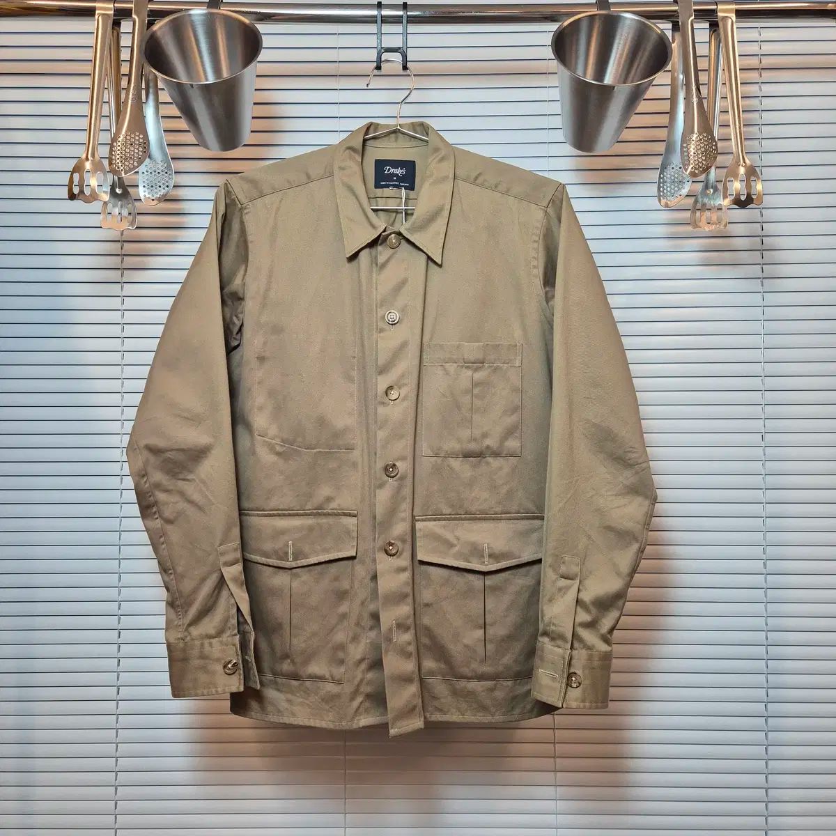 Drakes ドレイクス オーバーシャツ コーデュロイ ブラウン Drakes ドレイクス オーバーシャツ コーデュロイ ブラウン Drakes