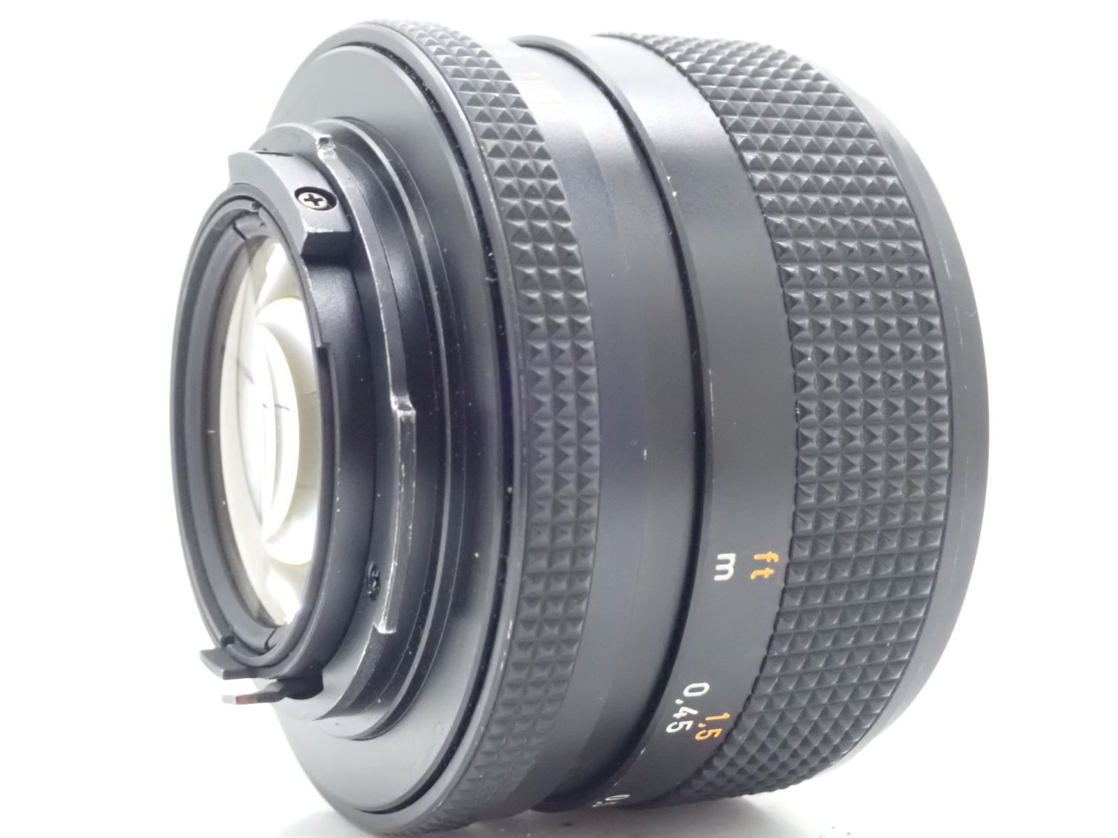 美品 CONTAX Carl Zeiss Planar 50mm F1.4 AEJ C/Yマウント 標準