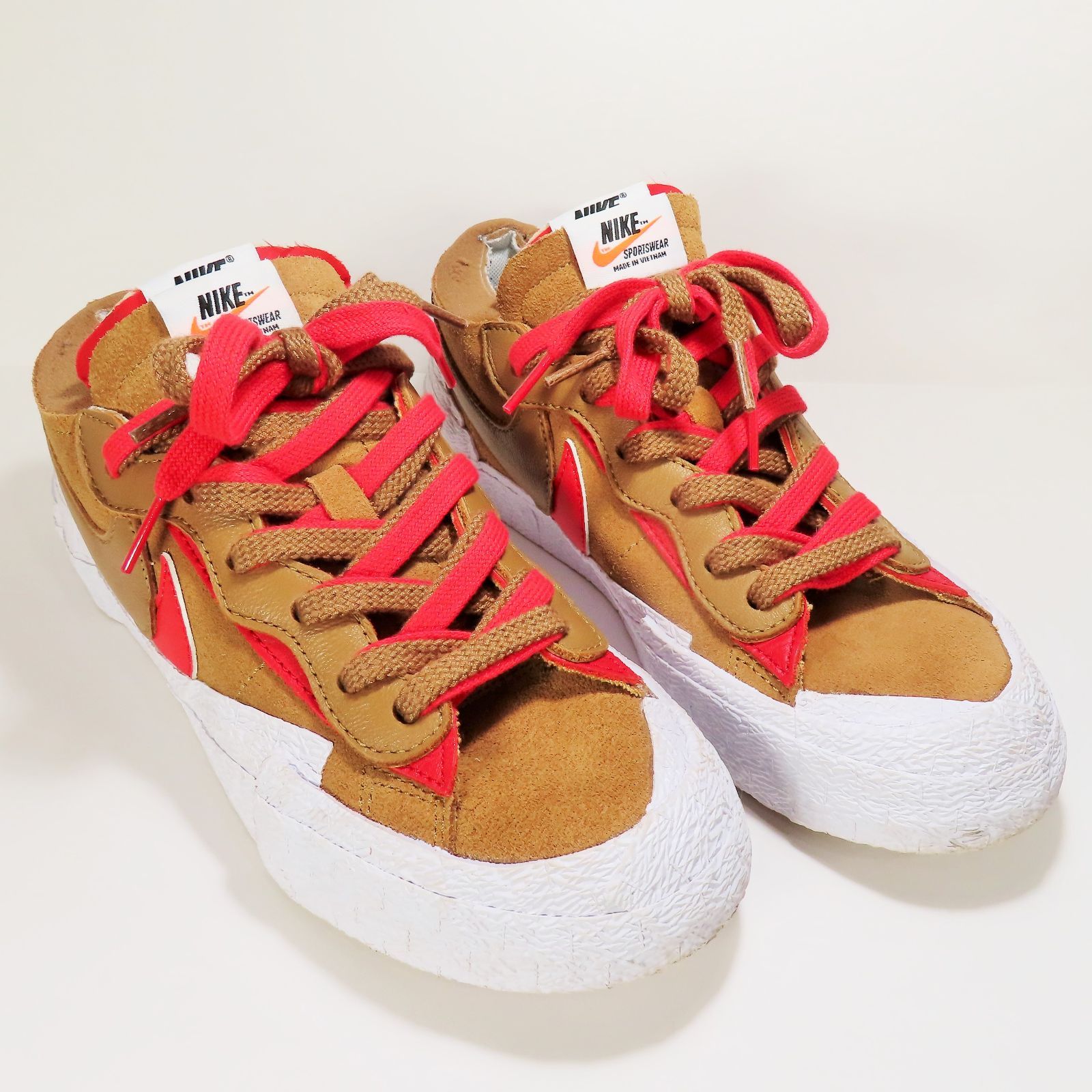 美品 NIKE BLAZER LOW / SACAI ナイキ ブレイザーロー サカイ メンズ 