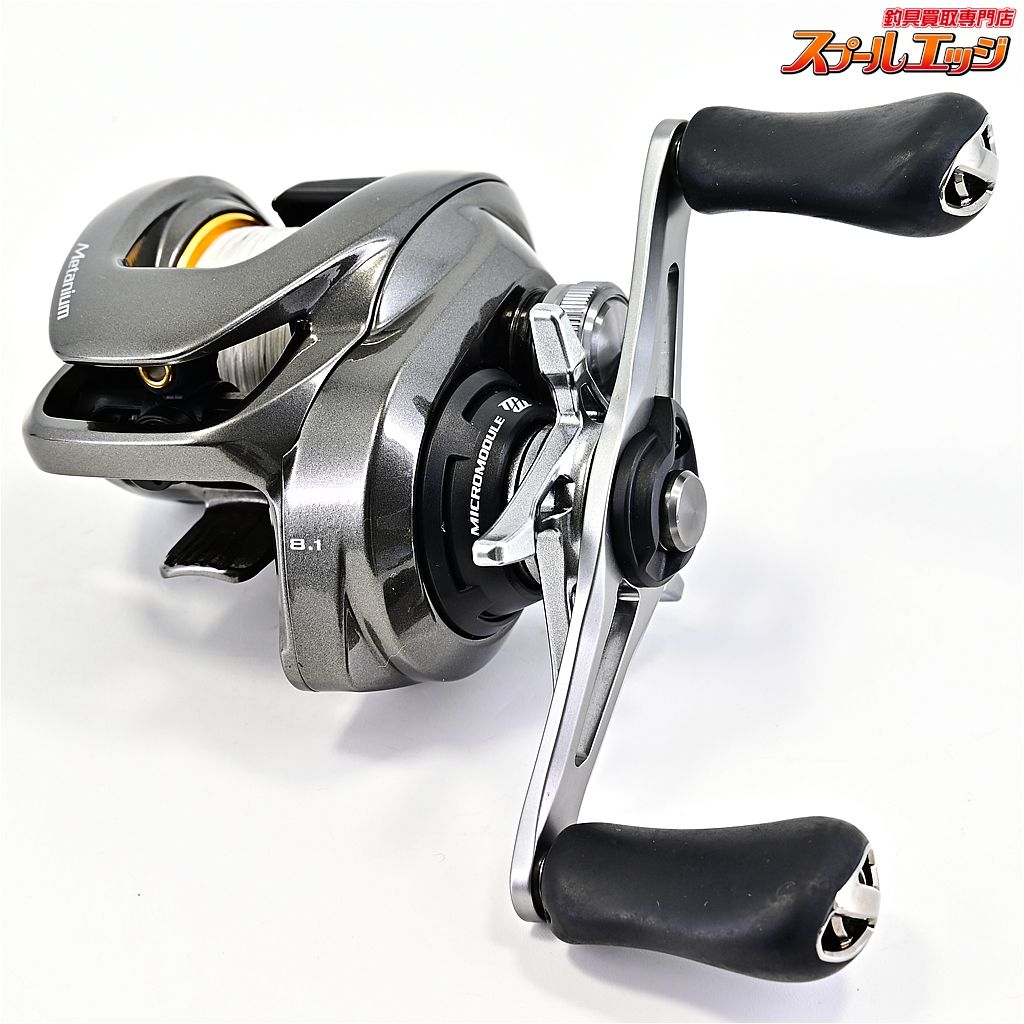 シマノ 20メタニウム XG KTF 34 mmネオスプールVer 2ゴールド装着 SHIMANO Metanium m 42672