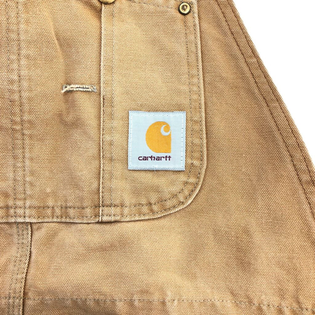 90年代 USA製 Carhartt カーハート ダック ダブルニー ビブ