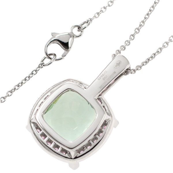 MAUBOUSSIN ピンクサファイアペンダント