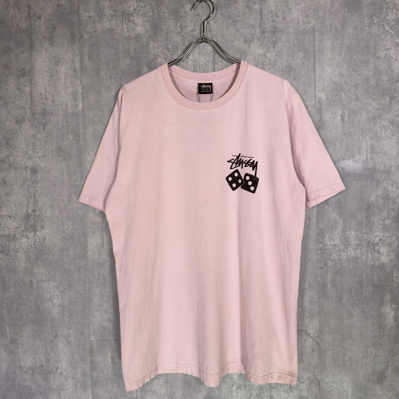 Stüssy ダイスプリント Tシャツ Mサイズ STUSSY diceロゴプリント 半袖Tシャツ | street＊style