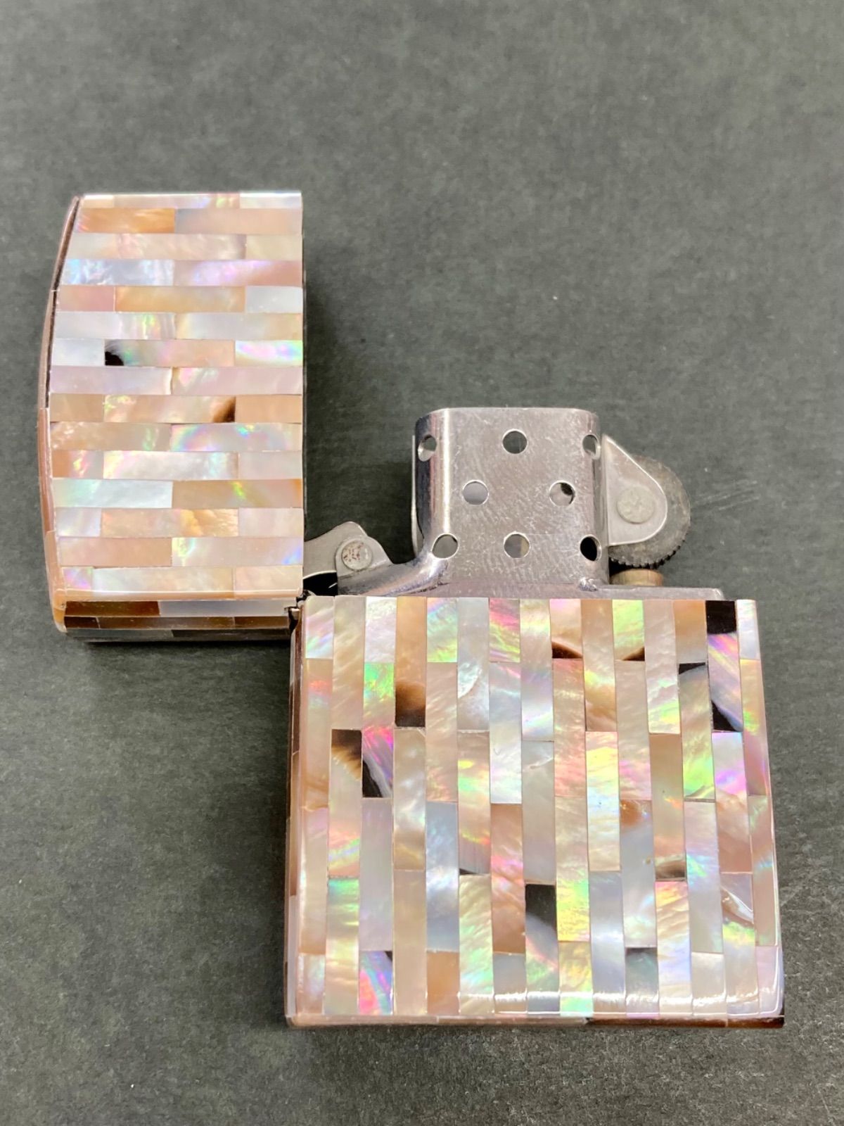 83.未使用品 Zippo 南洋天然貝貼 螺鈿 全面 - お宝中古市場山形南店