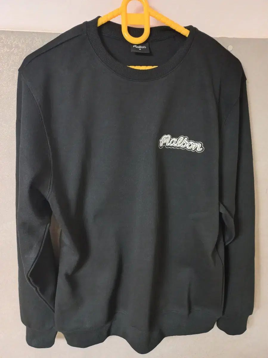 MALBON GOLF マルボンゴルフ ゴルフ ユニセックス 秋 冬 ブラック トレーナー Tシャツ L