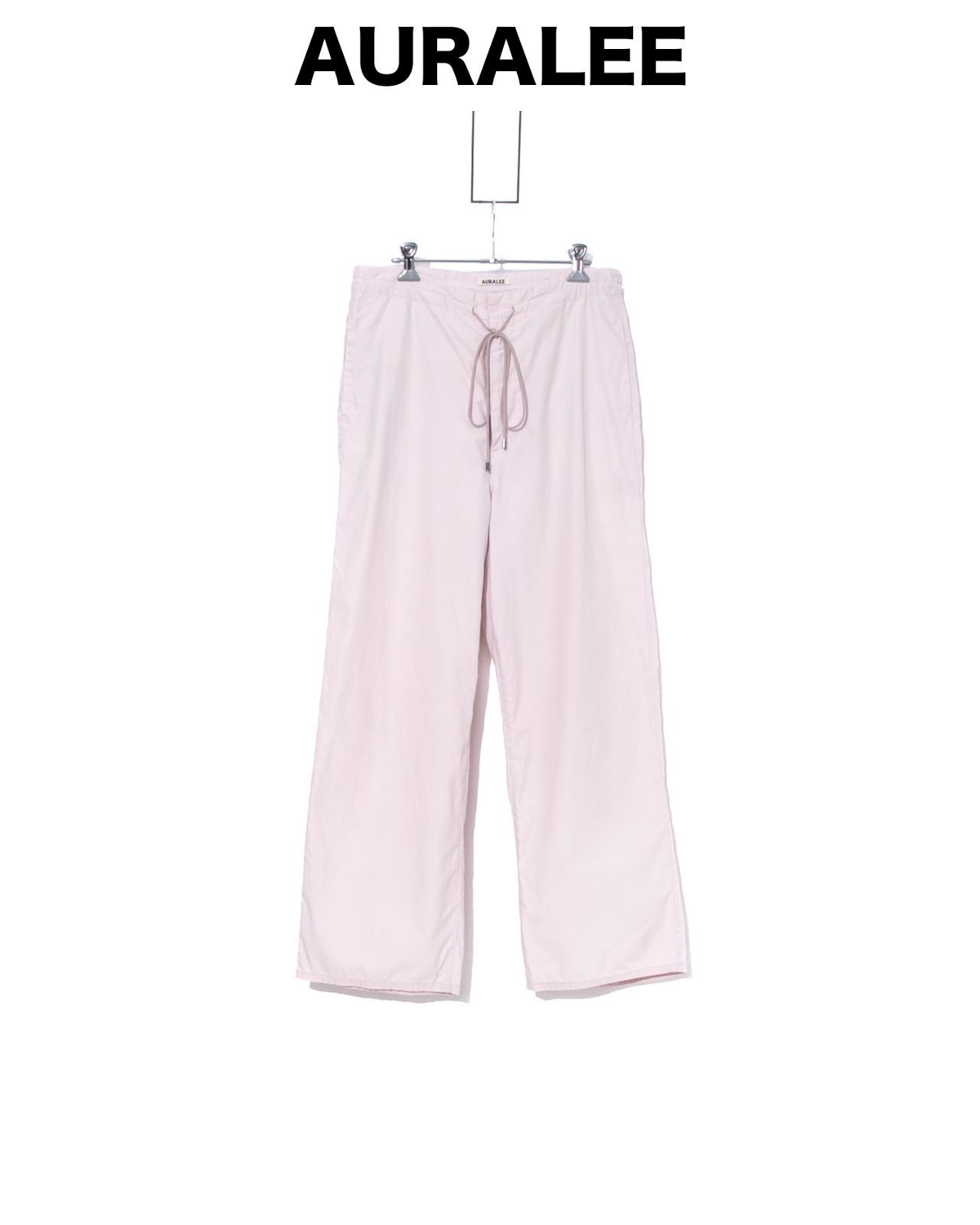 AURALEE オーラリー WASHED FINX TWILL EASY WIDE PANTS - メルカリ