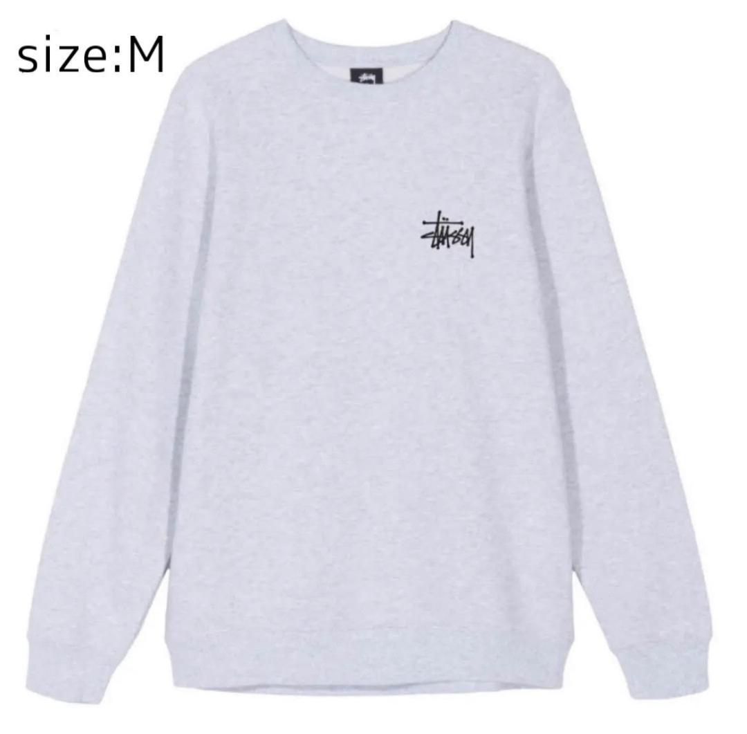 新品・人気商品】stussy スウェット トレーナー サイズM グレー - メルカリ