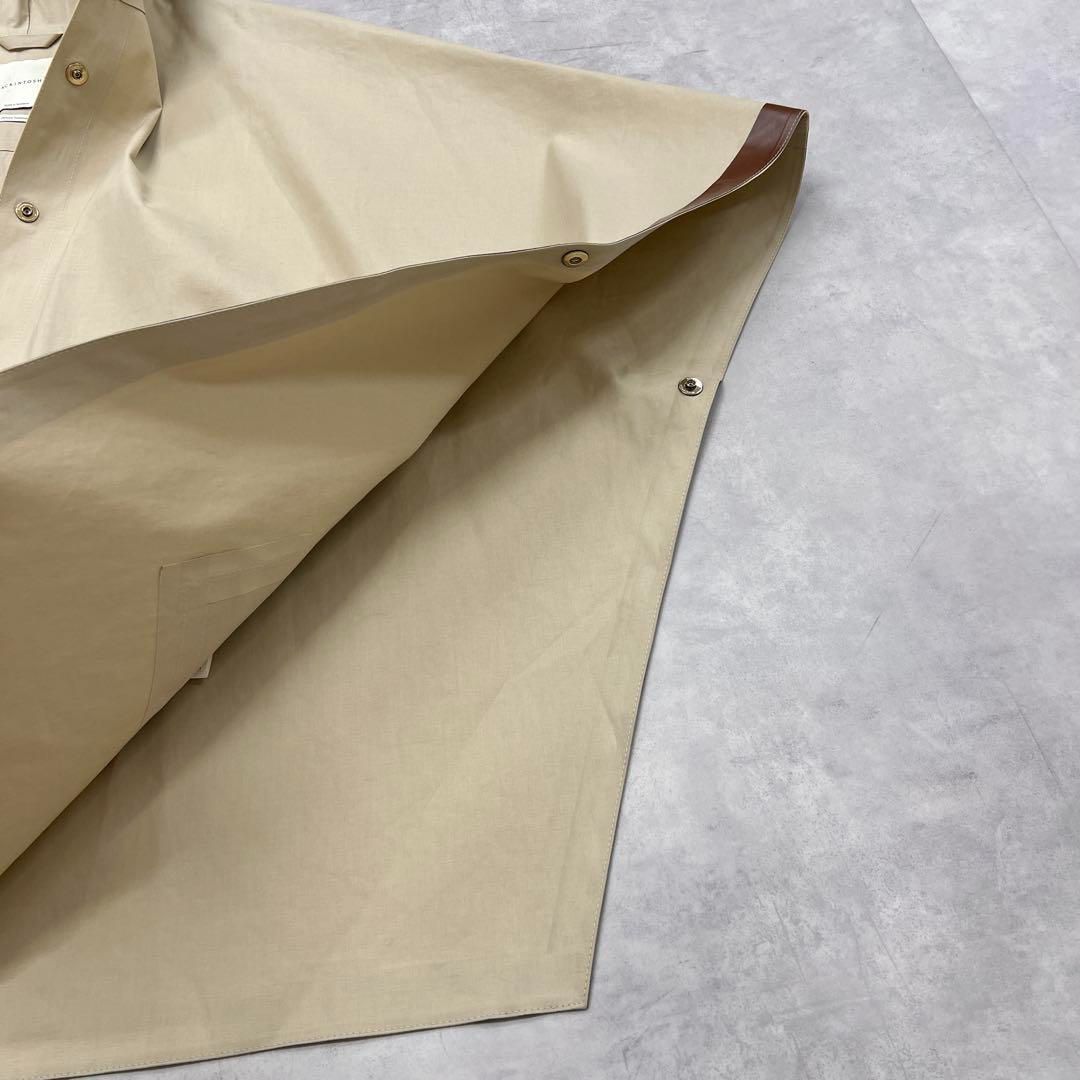 ◎MACKINTOSH マッキントッシュ ゴム引き ポンチョ コート ケープ