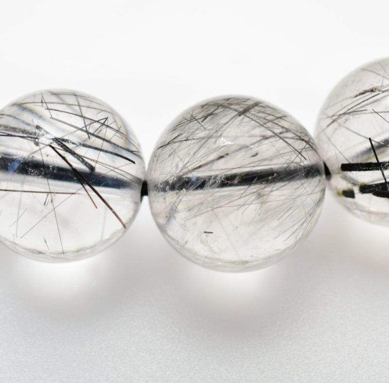 ブラックトルマリンインクォーツブレスレット GHB97