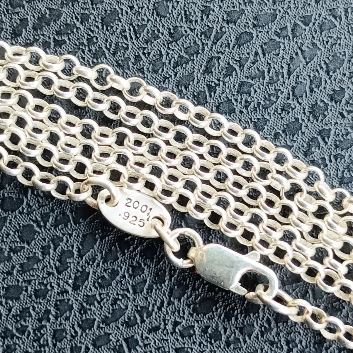 仕上げ CH ロールチェーン rollchain 60cm sv.925