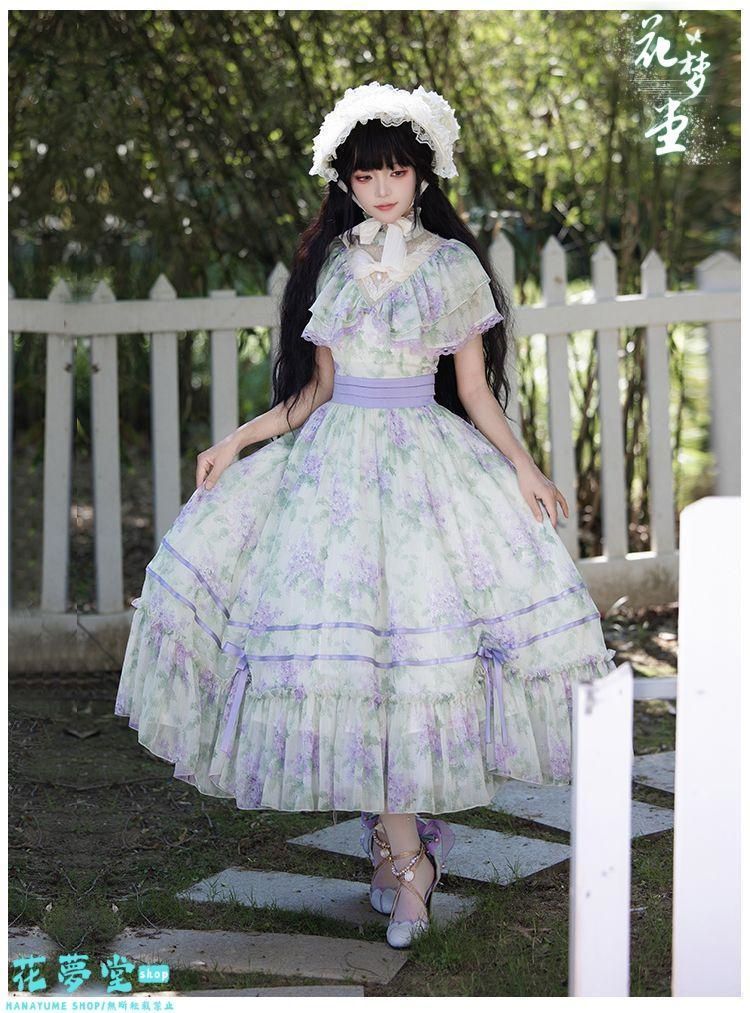 25年 コスプレロリータセット 仮装 オリジナル 洋服 ロリータ OP ワンピース ドレス 撮影会 舞台 イベント 原野空間-274