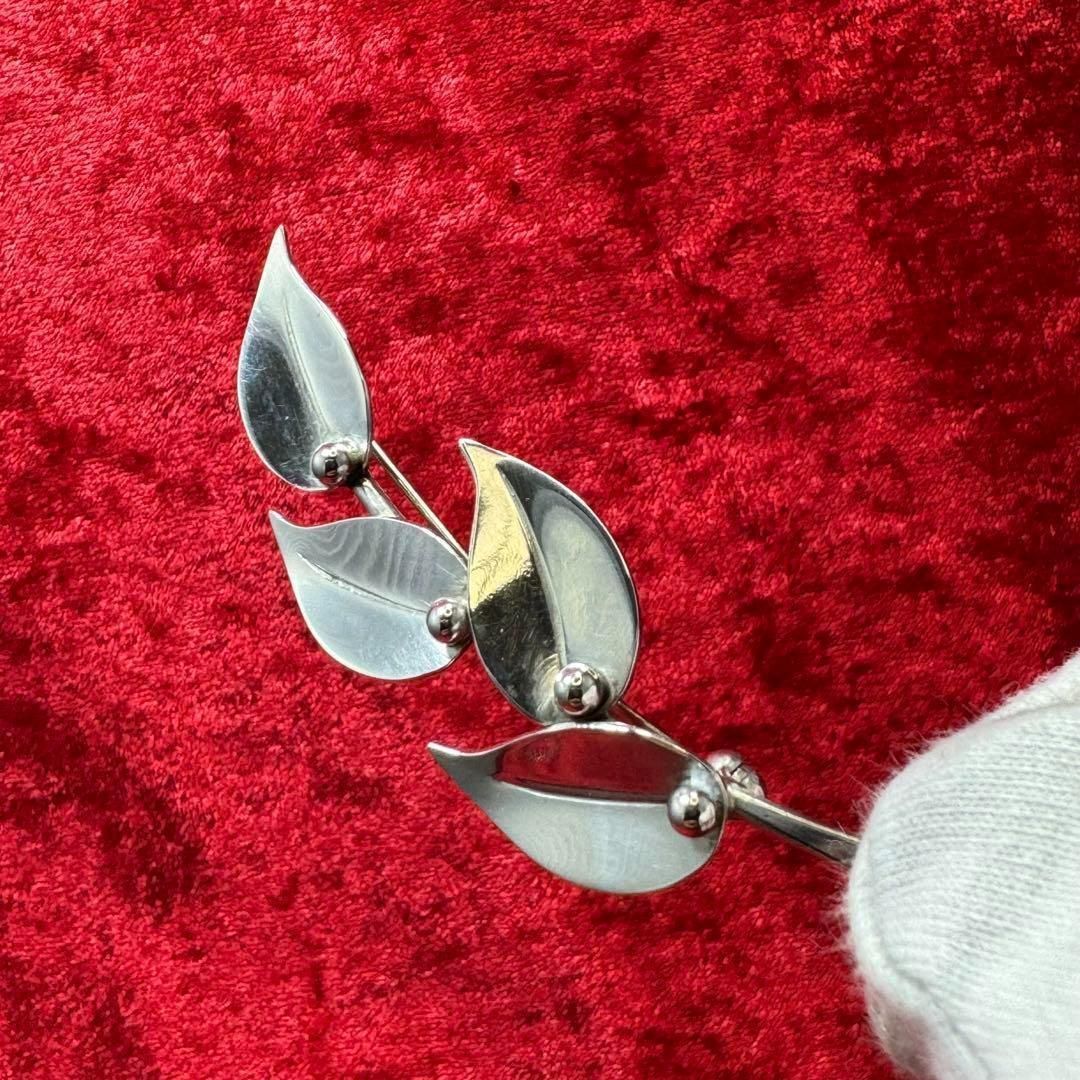 北欧ヴィンテージシルバーブローチ STERLING DENMARK SCF刻印 - メルカリ