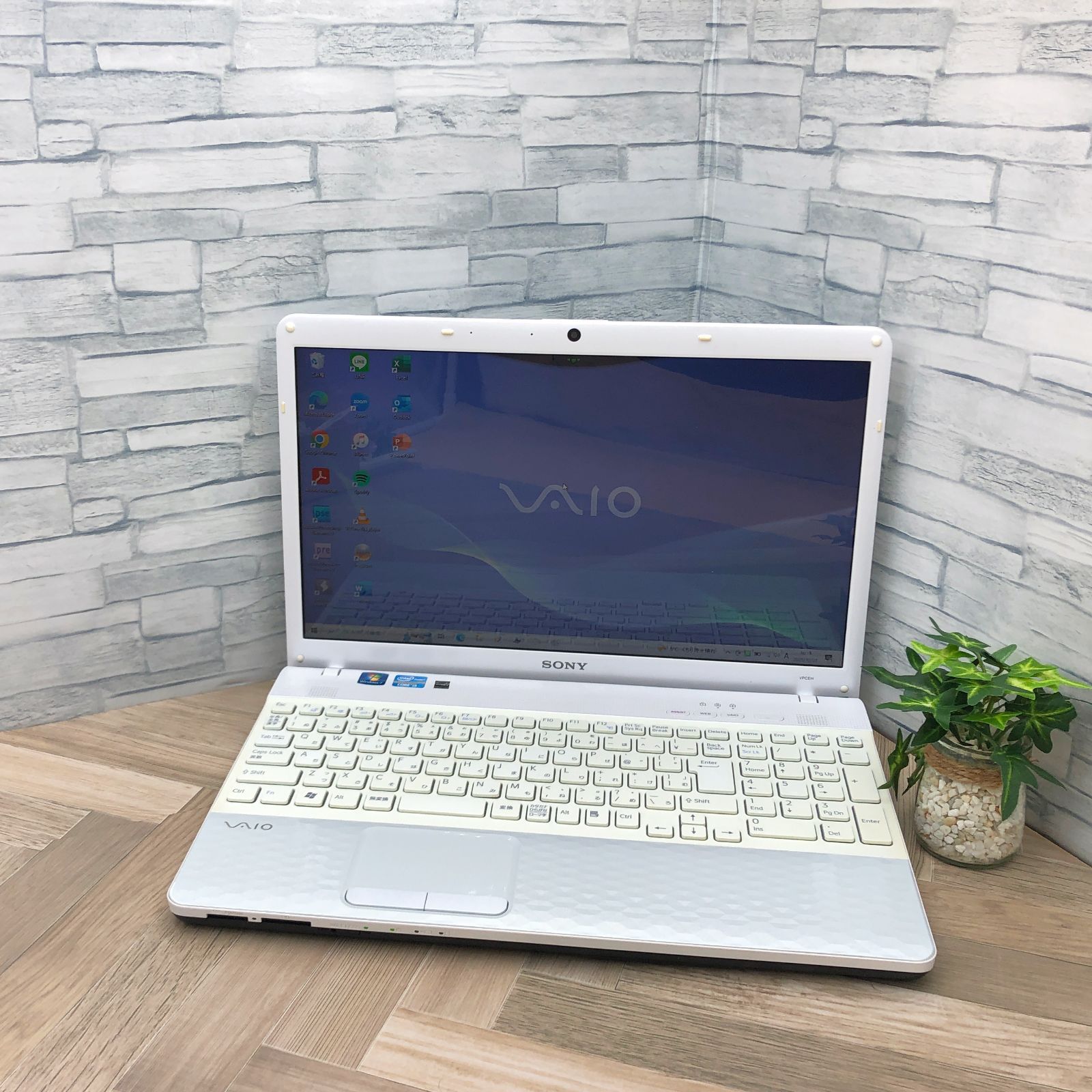 ☆10,000円PCシリーズ☆ Windows10 A4サイズSSD換装済みノートパソコン SONY VAIO VPCEH38FJ  PCG-71B11N - メルカリ