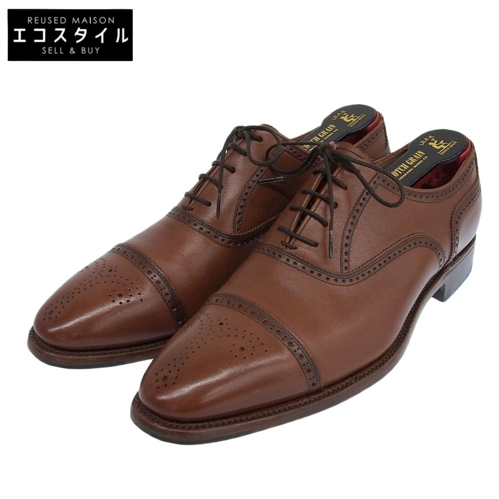 【美品】スコッチグレイン オデッサ ダークブラウン 25cm SCOTCH GRAIN スコッチグレイン 美品 オデッサII ロングノーズ