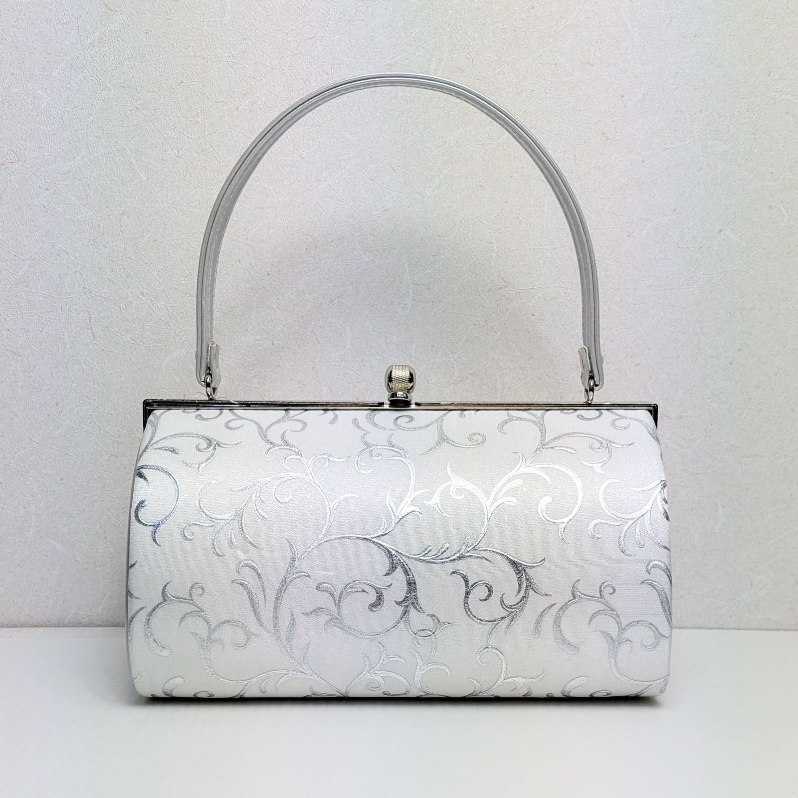 花柄 京都 西陣織 正絹 和装用バッグ 結婚式 成人式 パーティー 花柄