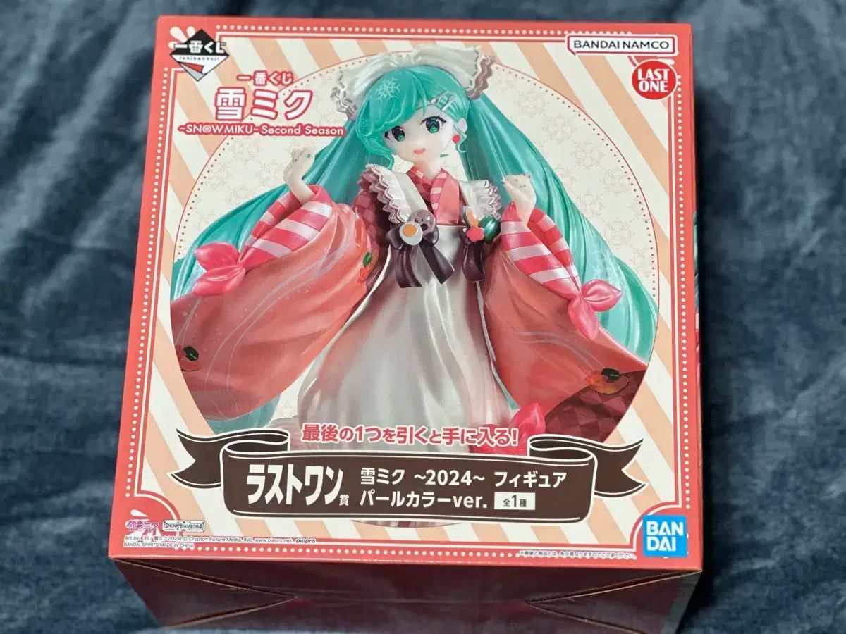 【雷市場（ポンジャン）商品韓国直送】 雪ミク 2024 一番くじ フィギュア ラストワン 出品