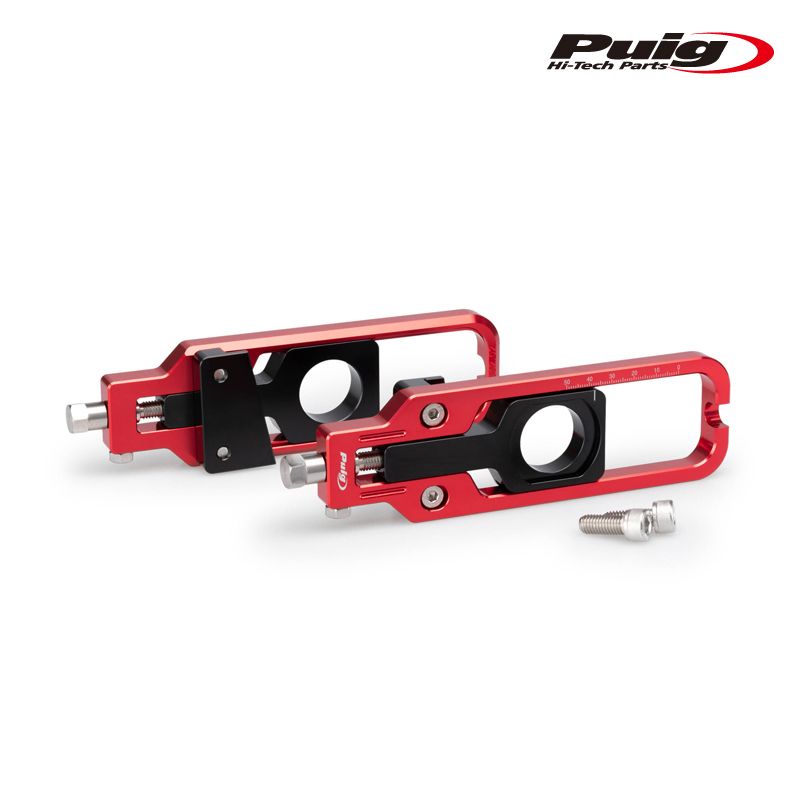 Puig 21038R CHAIN TENSIONER RED BMW M1000RR 23-25 プーチ チェーン テンショナー