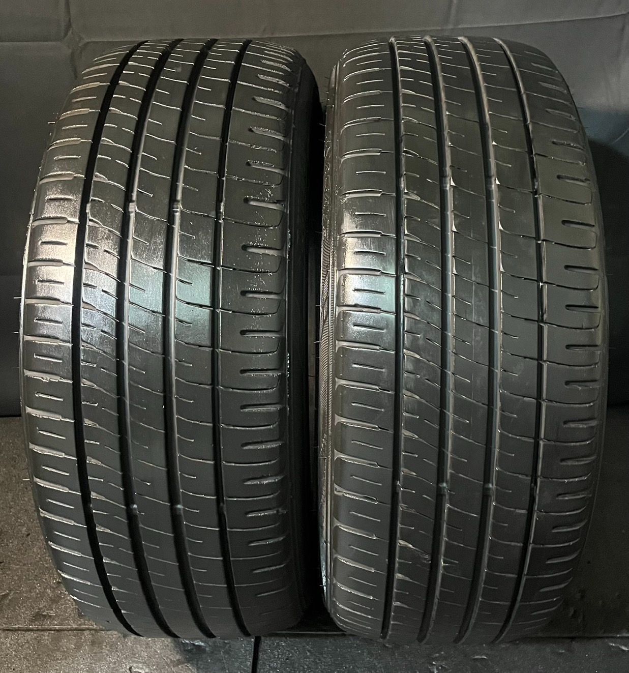 2018年製 約9.2分山 ダンロップ DUNLOP エナセーブ ENASAVE EC204 225|45R18 2本 送料無料 h_593