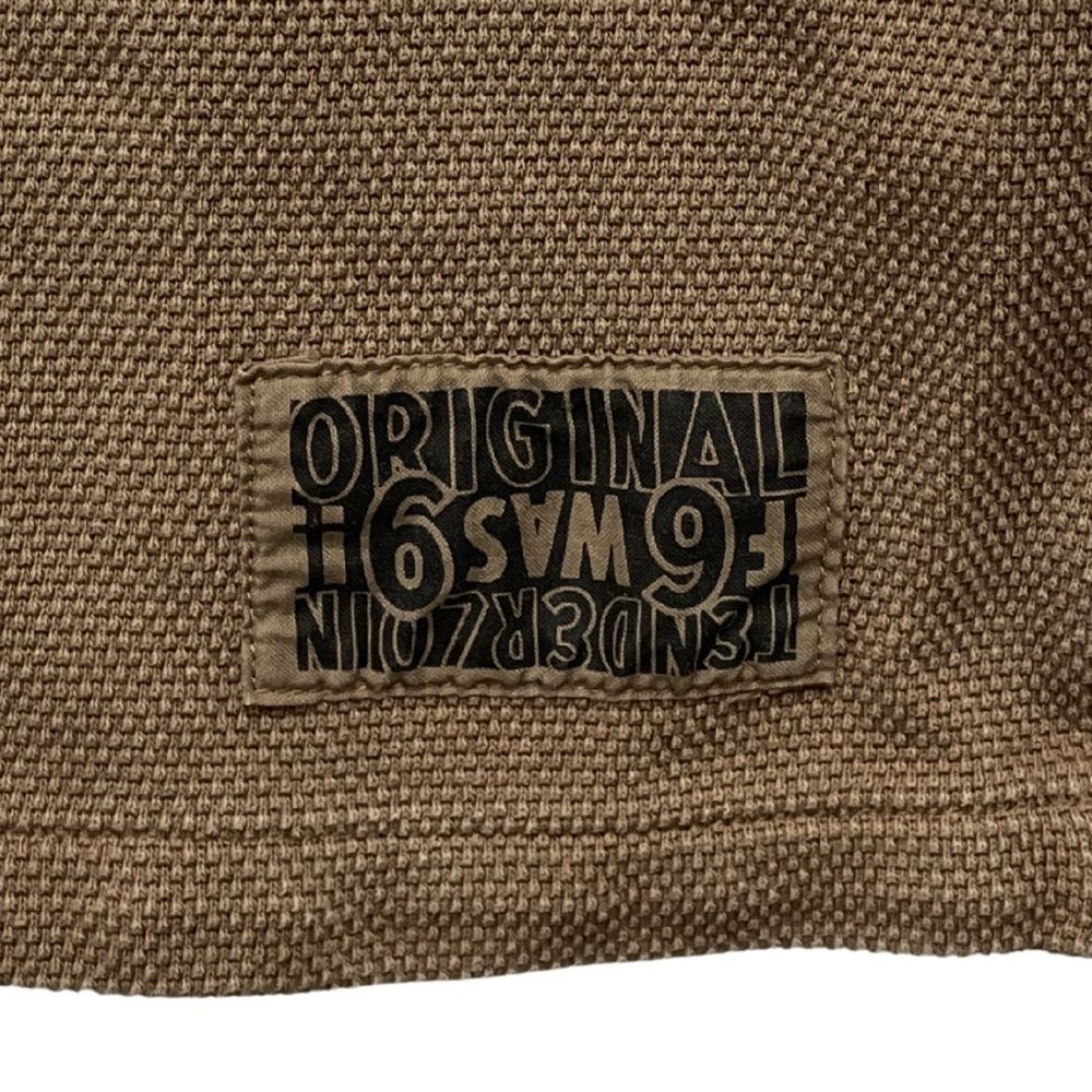 TENDERLOIN MOSS STITCH POLOモスステッチ バックロゴ TENDERLOIN テンダーロイン MOSS STITCH POLO ス ステッチ バックロゴ