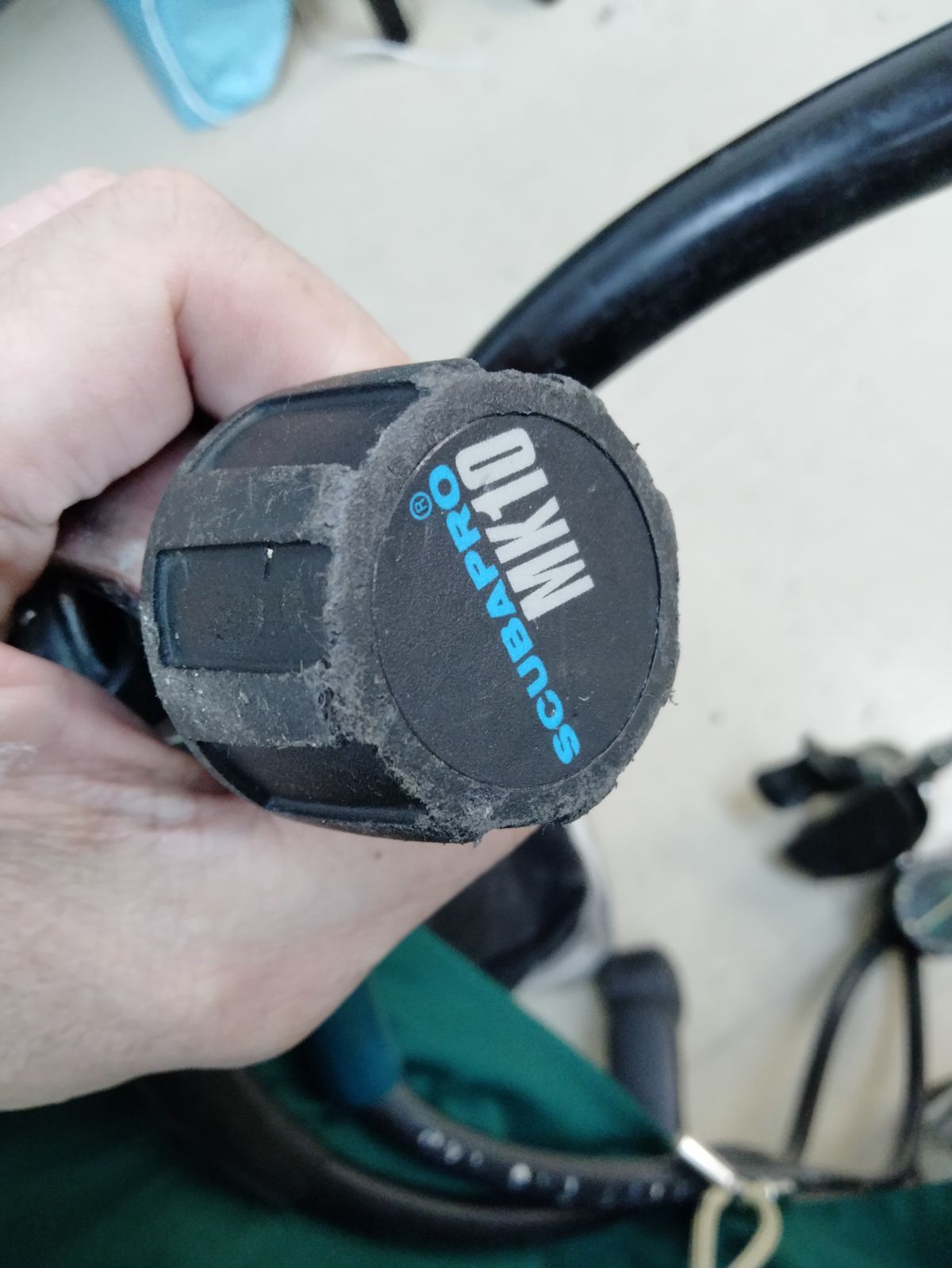 SCUBAPRO レギュレーターセット MK10 LS-1 動作未確認
