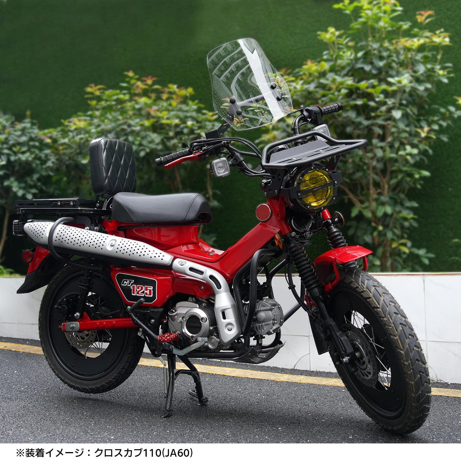 1994年1月　（タイ）ホンダ　スーパーカブ100　HA06　トップケースキャリア　タンデムシート　バイクリアボックス 1994年1月 （タイ）ホンダ スーパーカブ100 HA06 トップケースキャリア