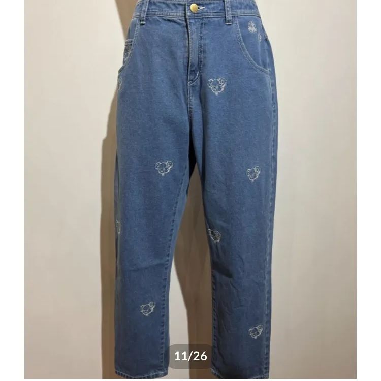 新品】yukiemon ステッチングベアパンツ うすめ - メルカリ