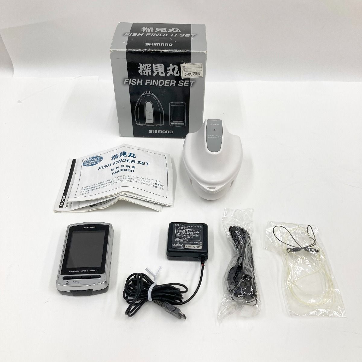 〇〇SHIMANO シマノ 探見丸 FISH FINDER SET フィッシュファインダーセット 03037 ジャンク品 現状渡し - メルカリ