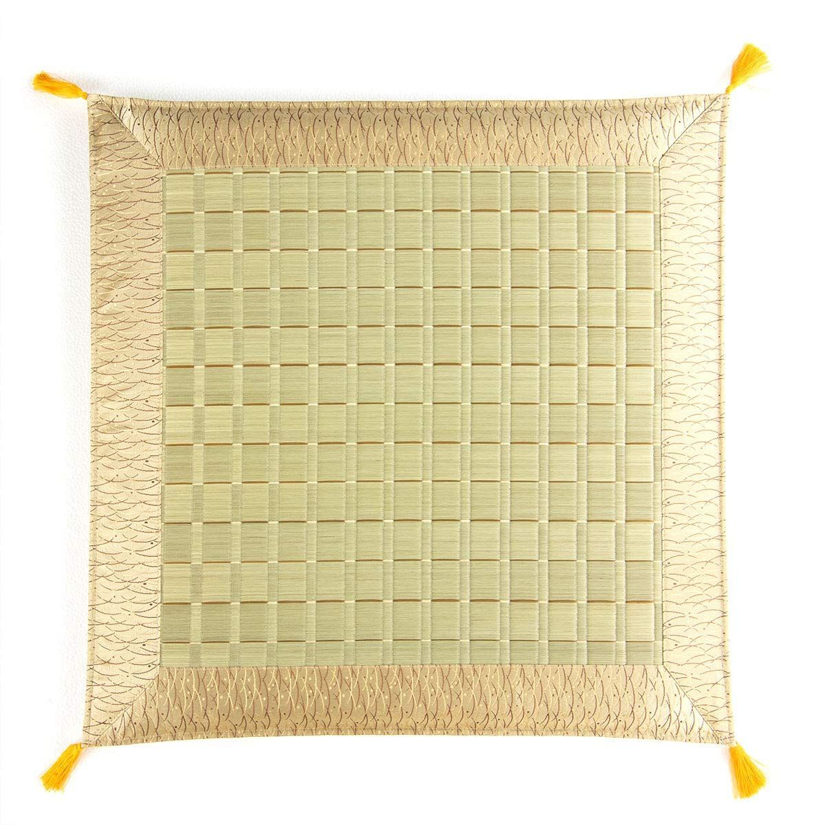 約70×70cm 古代 座布団 御前 3101909 い草 イケヒコ