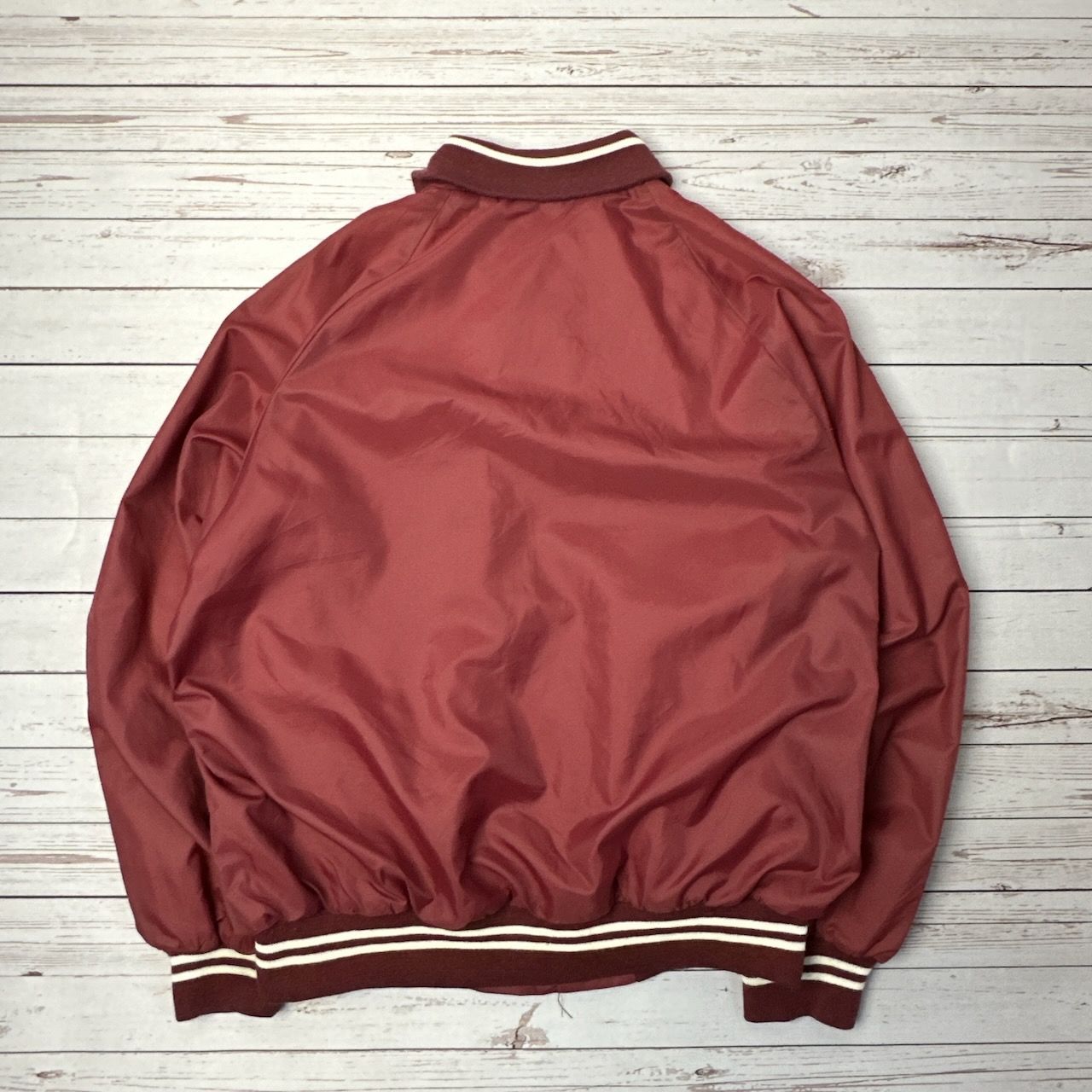 90s USA製 Champion カレッジロゴ シカゴ大学 ナイロン コーチ 