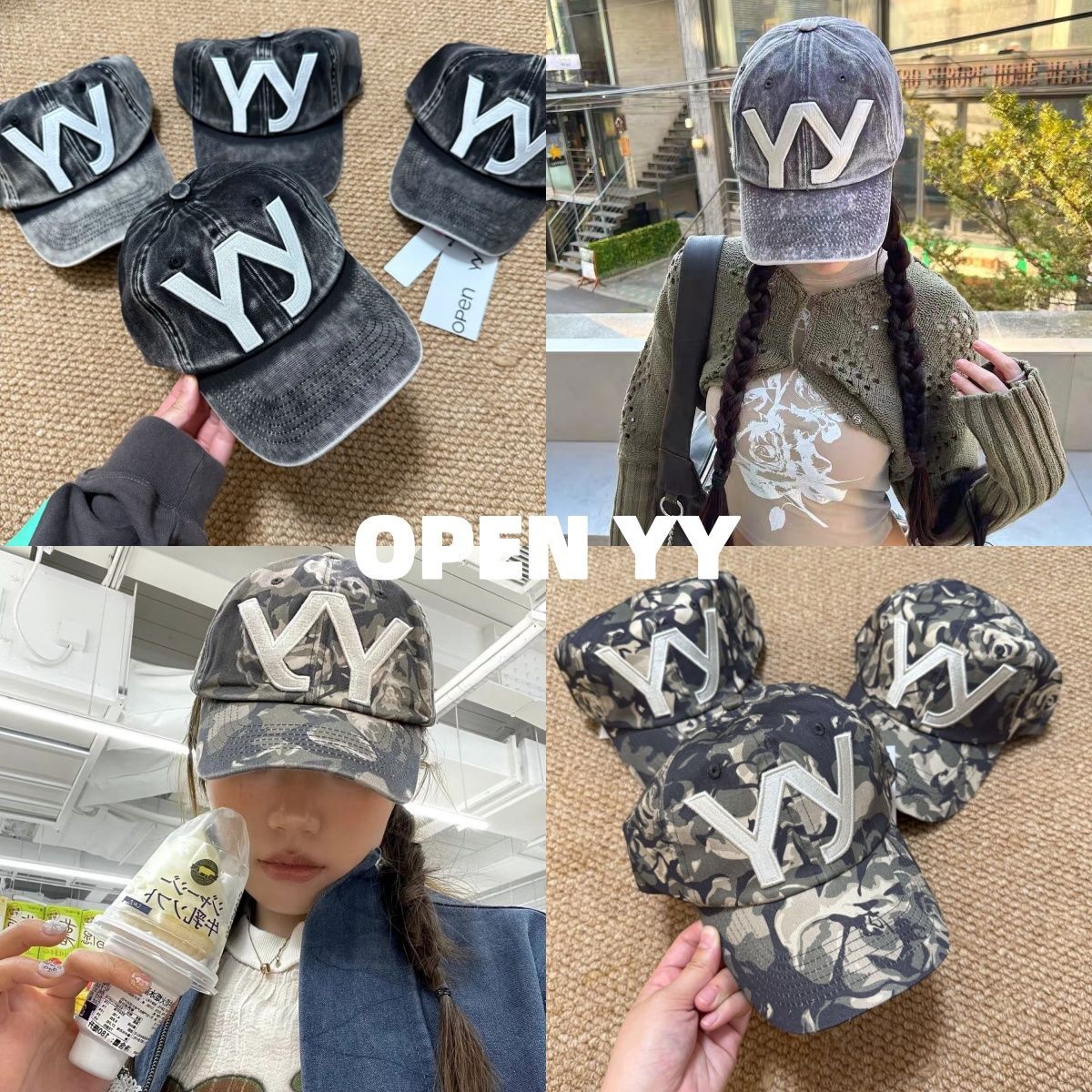 最終値下げ】Open YY Capオープンワイワイ キャップ 韓国 希少人気色