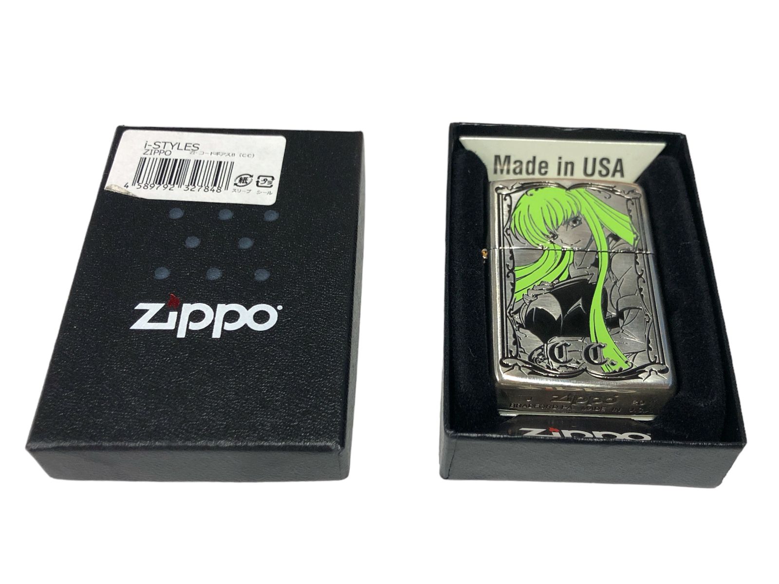 zippo コードギアス C.C. 限定品  3面刻印 希少モデル 2023年製