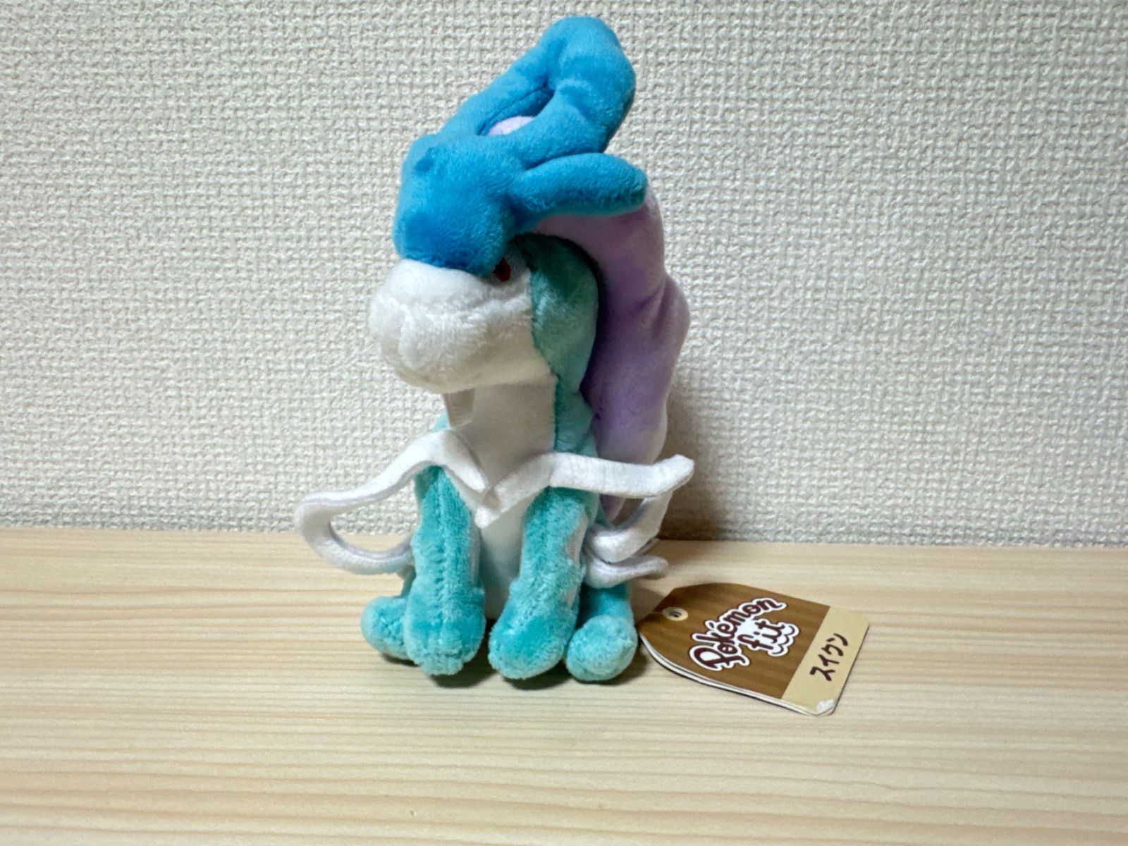 ポケモンセンター ポケモン fit スイクン ぬいぐるみ 新品 タグ劣化