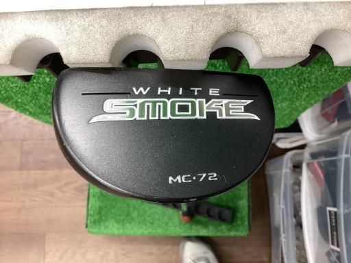 TaylorMade テーラーメイド/パター/WhiteSmoke mc-72/単品クラブ/Bランク/09【中古】 中古】 テーラーメイド WHITE SMOKE MC-72(ブラック) 34インチ