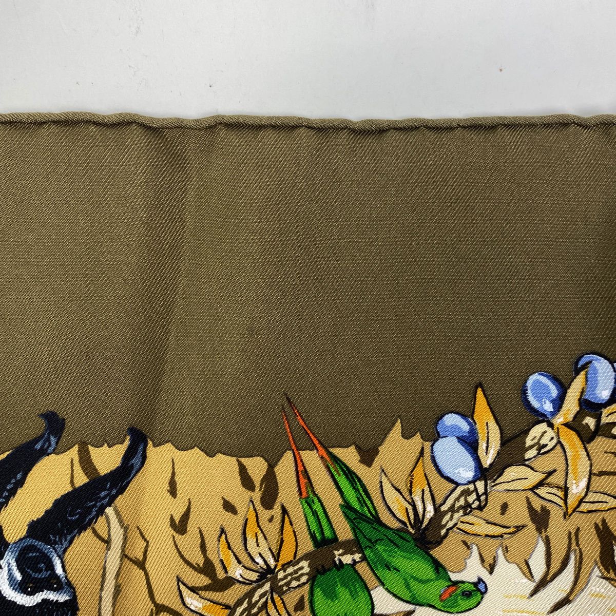 エルメス HERMES カレ 90 AFRICA アフリカ 動物柄 スカーフ シルク