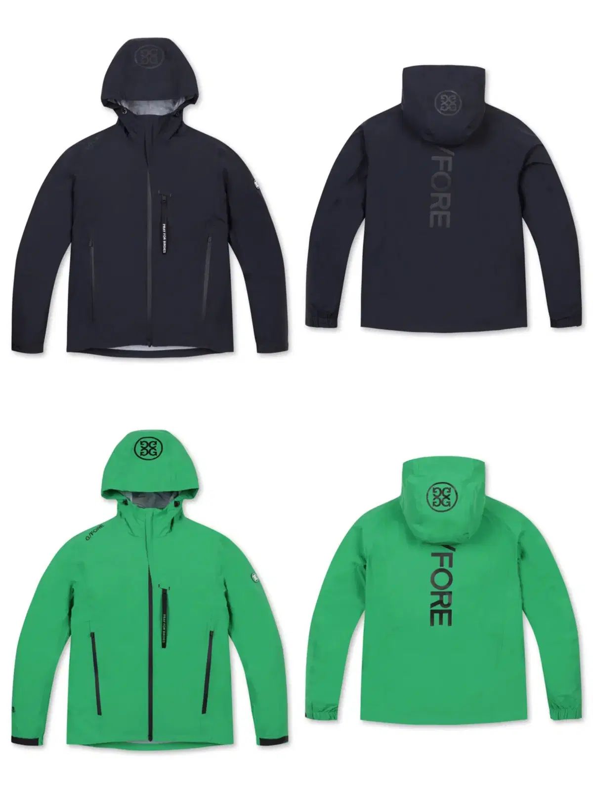 メンズゴルフウェア ジーフォア 防水 防風 ジャケット 3 남상의017