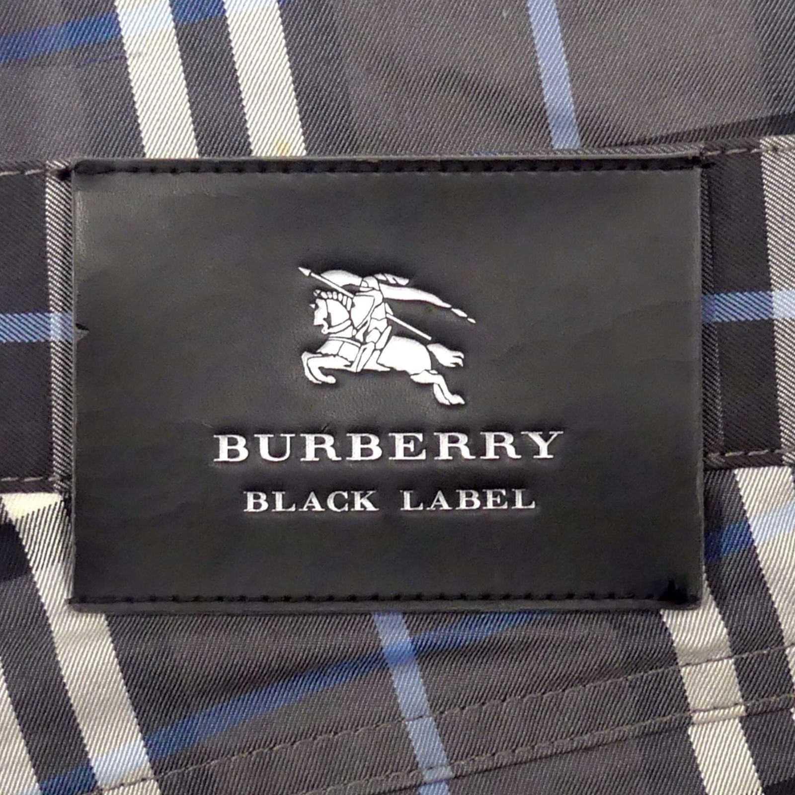【美品】【82】BURBERRY BLACK LABEL チェックパンツ メンズ バーバリーブラックレーベル [ Burberry ] チェック柄 パンツ 黒