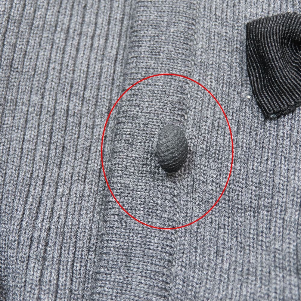 新品同様 11AW Rene ルネ 七分袖 カーディガン リボンモチーフ