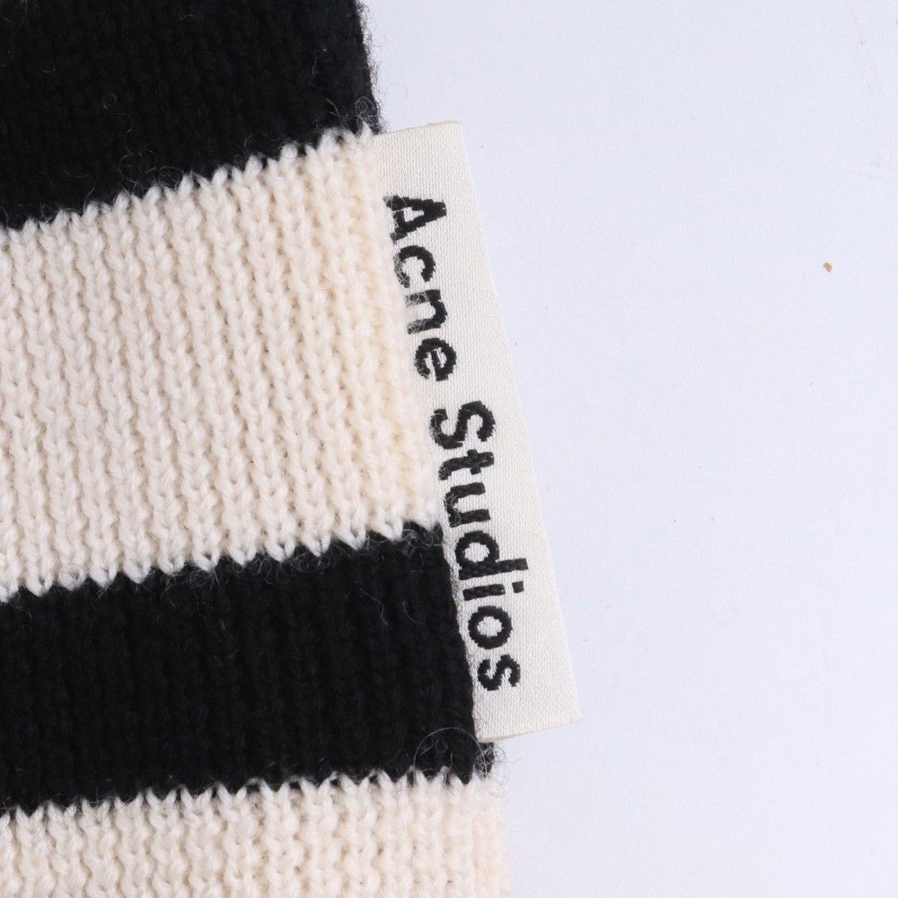 ACNE STUDIOS ボーダーニットキャップ