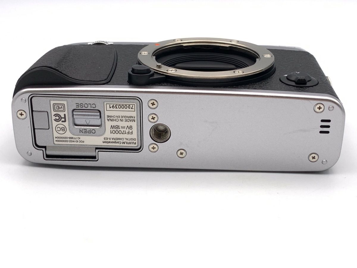 中古】 【並品】 フジフイルム X-E3 ボディ シルバー - メルカリ