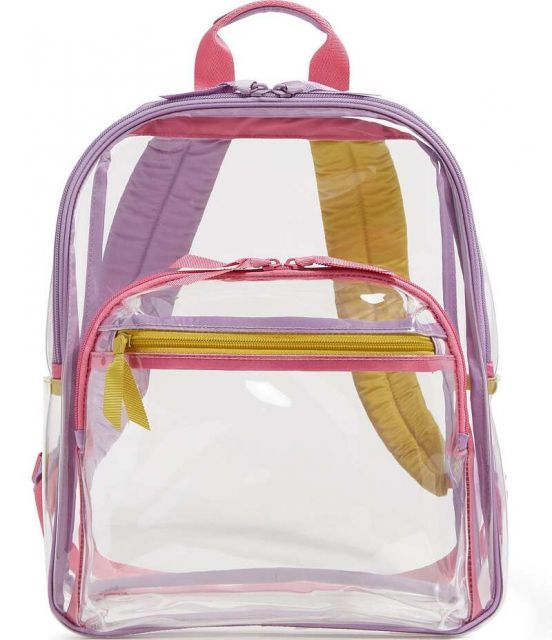 【送料無料】 ベラブラッドリー レディース バックパック・リュックサック バッグ Clear Large Backpack Clear Medley